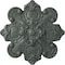 Ekena Millwork Katheryn Ceiling Medallion, Hand-Painted Athenian Green Crackle, 18 1/8"OD x 1 1/4"P CM18KAAGC - alternate 1